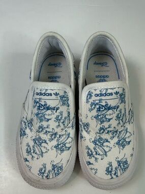 EUC Kids Unisex Adidas 3MC Slip-on x Disney Sport Goofy Sneakers Size 9K